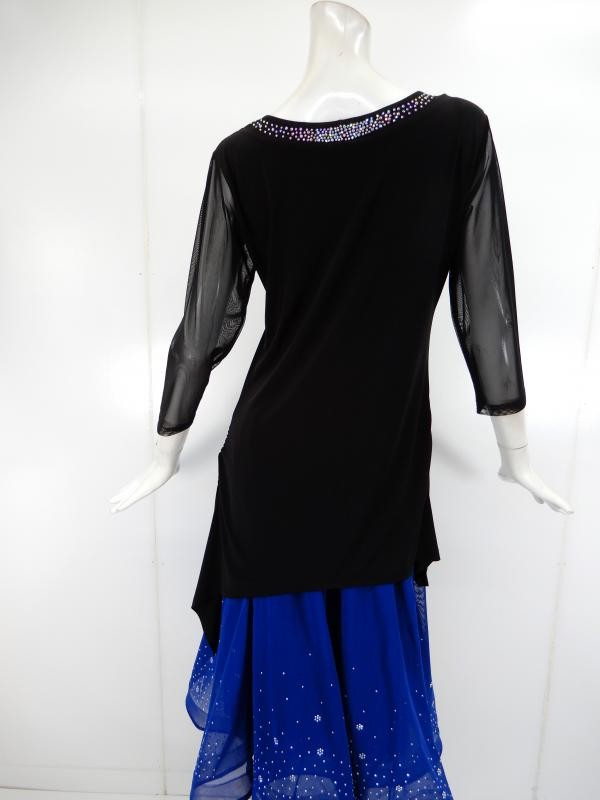 ☆新入荷商品☆【c622】社交ダンストップス　ロング丈チュニック　