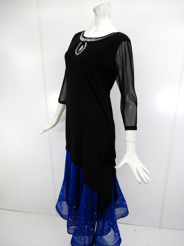 ☆新入荷商品☆【c622】社交ダンストップス　ロング丈チュニック　